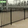 Powder Coated Steel Tubular Picket Fence 